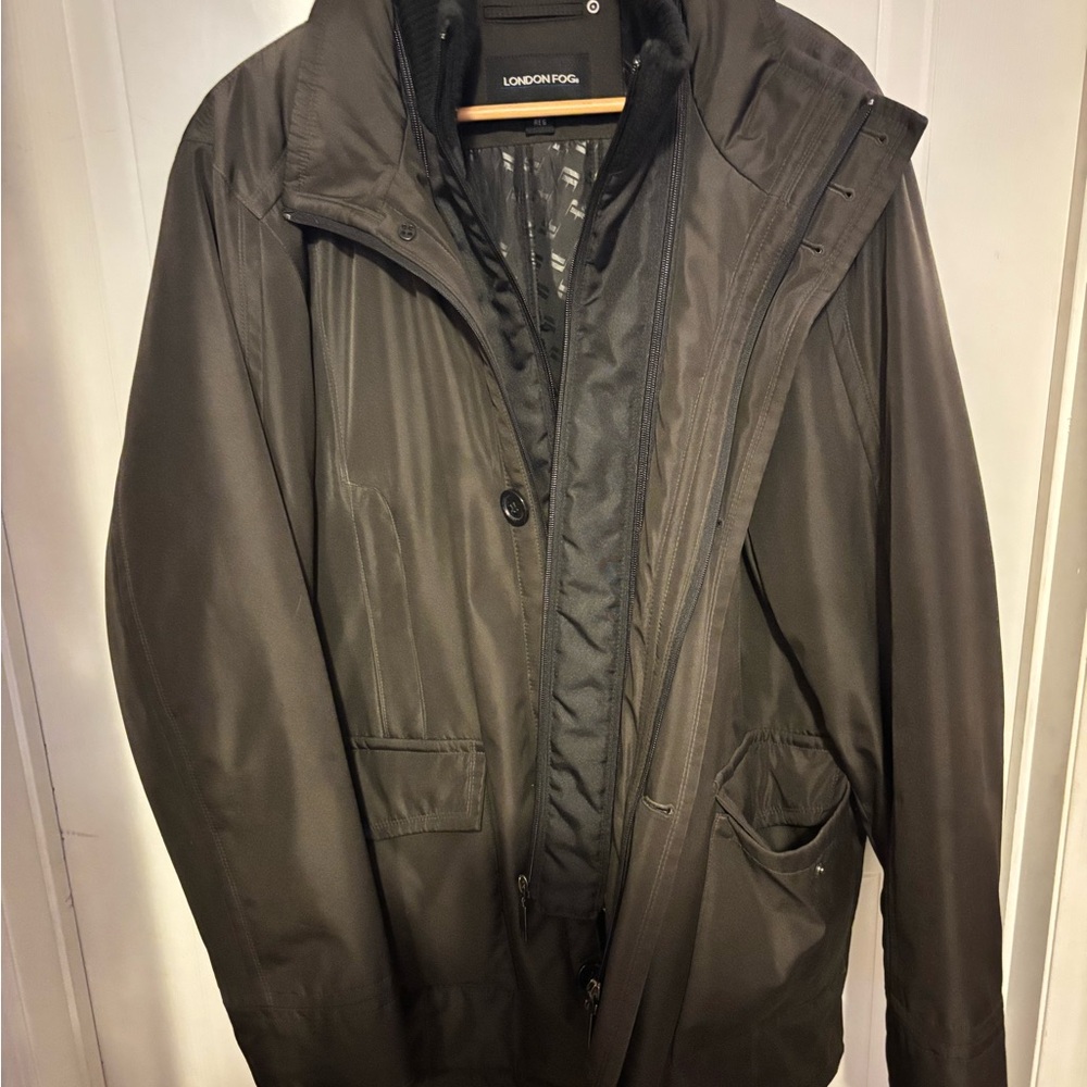 London Fog Men's Dark Gray Performance Jacket